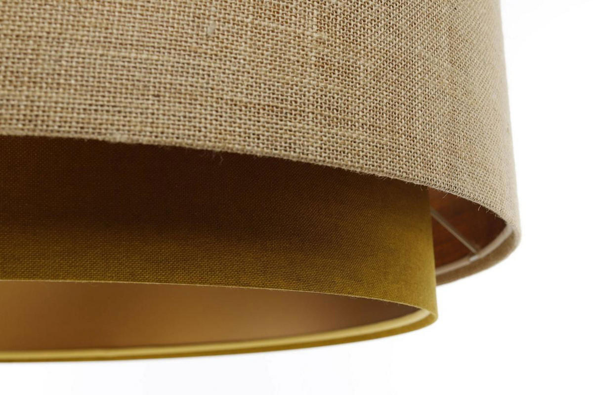HÄNGELEUCHTE Grün 60/25 cm - Beige, Kunststoff (60/1.9/25cm) - ONZENO