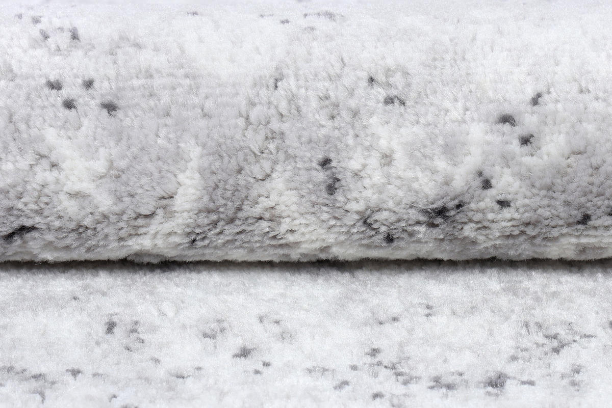 TEPPICHLÄUFER SKY hellgrau vintage 100/200 cm - Hellgrau, Textil (100/200cm) - Tapiso