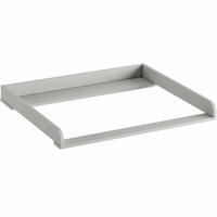 WICKELAUFSATZ Dambi - Grau, Holzwerkstoff (90/8/76cm) - KONSIMO®