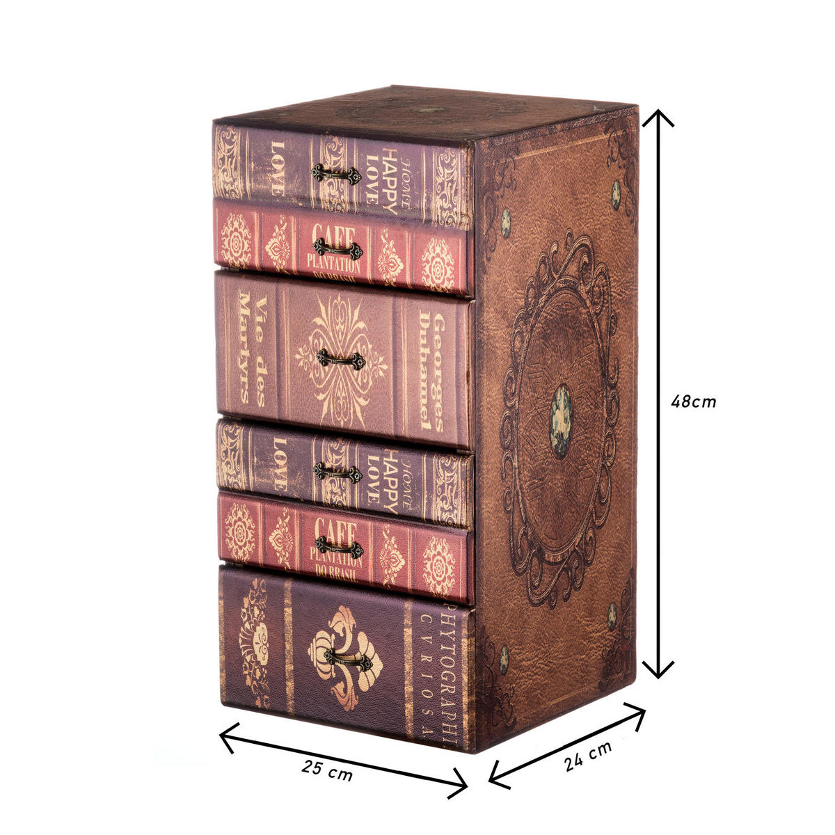 HOLZSCHATULLE Braun 24/25/48 cm - Braun, Holzwerkstoff (24/48/25cm) - Mobili Rebecca