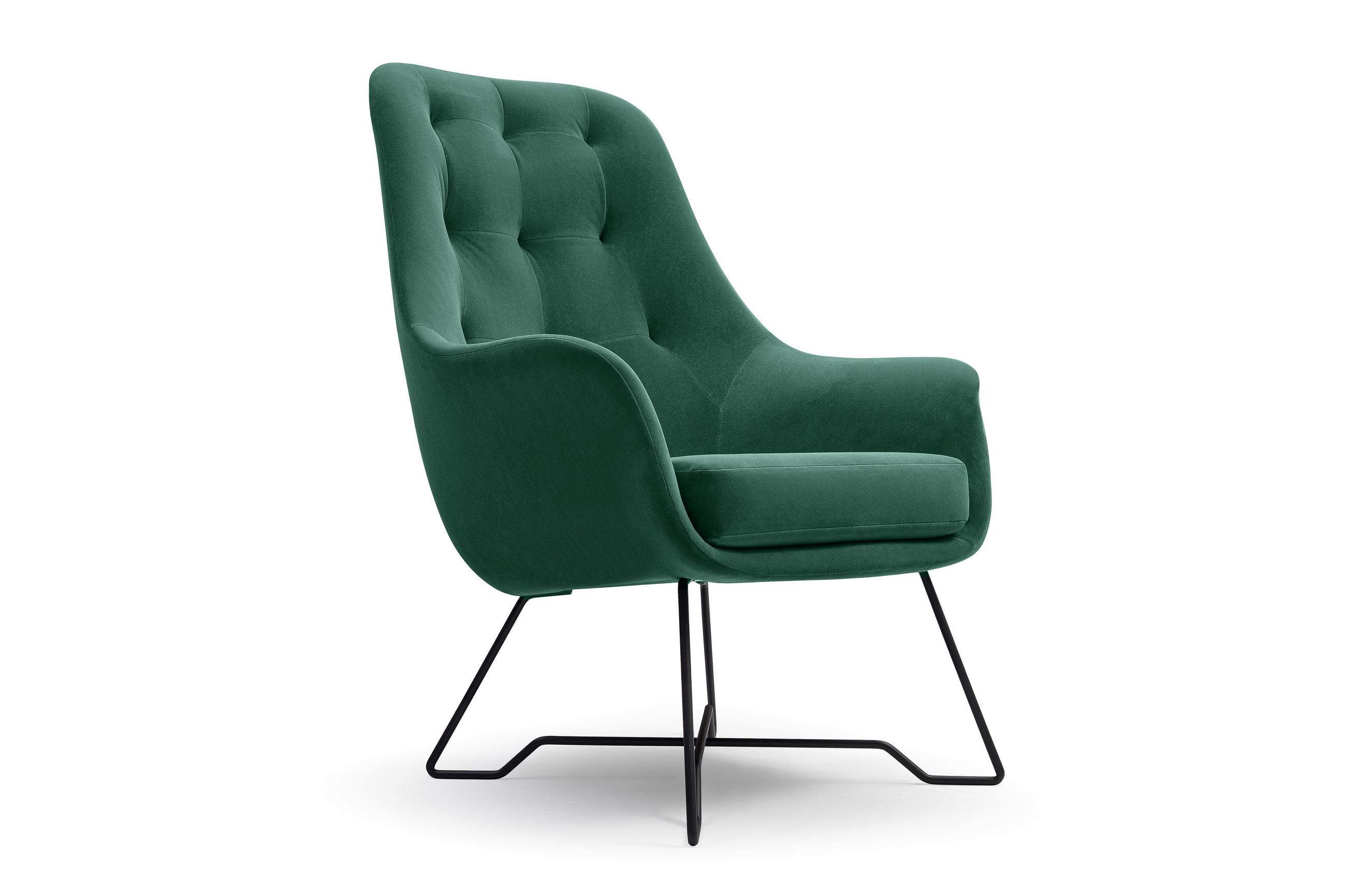 Masseno Sessel Grün 72.5x101.5x83 cm