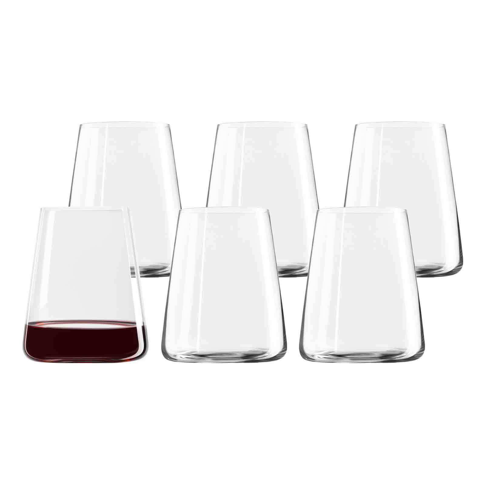 ROT- UND WEISSWEINBECHER Power transparent 12er Set - Transparent, Glas (0.001L) - Stölzle Lausitz