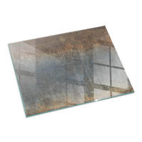 GLASPLATTE für Kamin 80x60 cm Braun - Braun, Glas (80/60/0.4cm) - ArtPrintCave