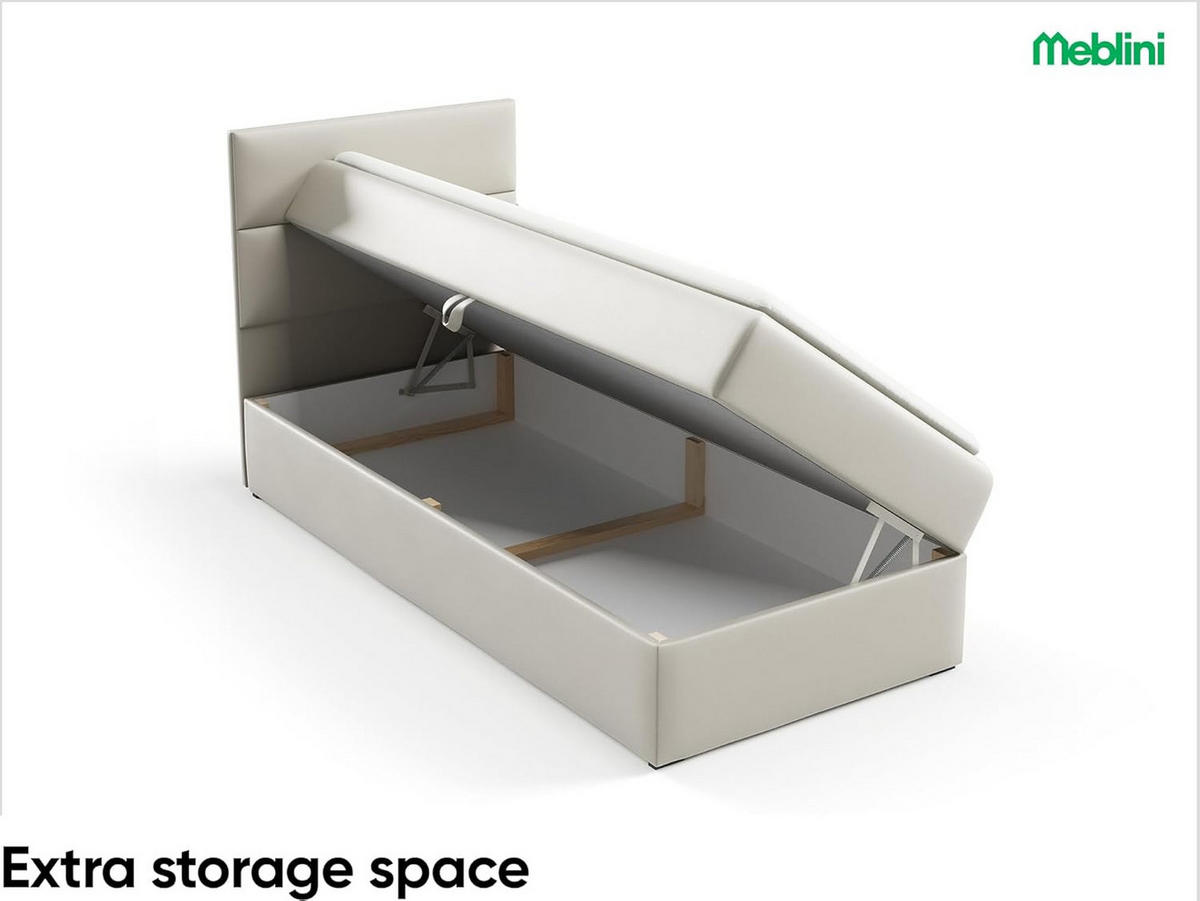 KINDERBETT MINO 1 - Pink, Holzwerkstoff (84/208cm) - Meblini