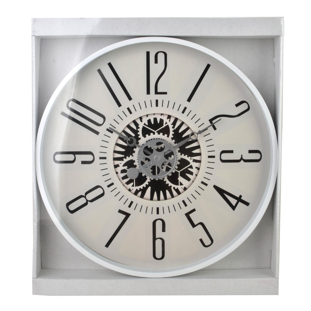 WANDUHR Ramsey Weiß 40x40x4,5 cm Kunststoff - Weiß, Kunststoff (4.5/40/40cm) - Mondex