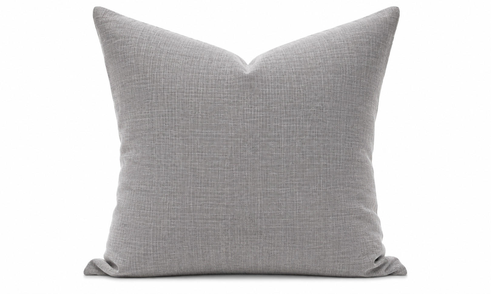 KISSENBEZUG Leinenoptik 60/60 cm Silber - Silberfarben, Textil (60/60cm) - TiborTex