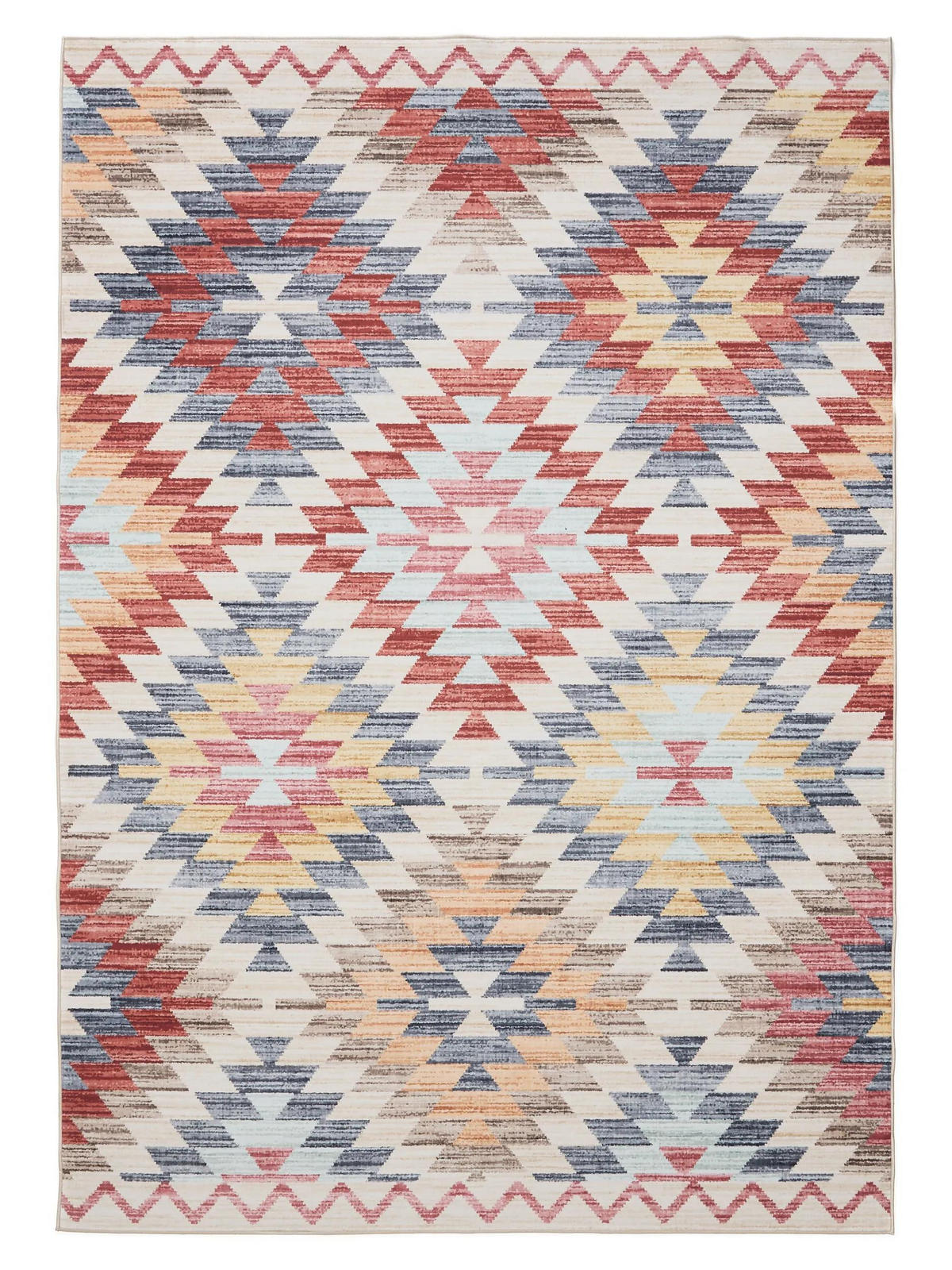 VINTAGE-TEPPICH George waschbar 300x400 cm - Beige/Multicolor, Kunststoff (300/400cm) - benuta