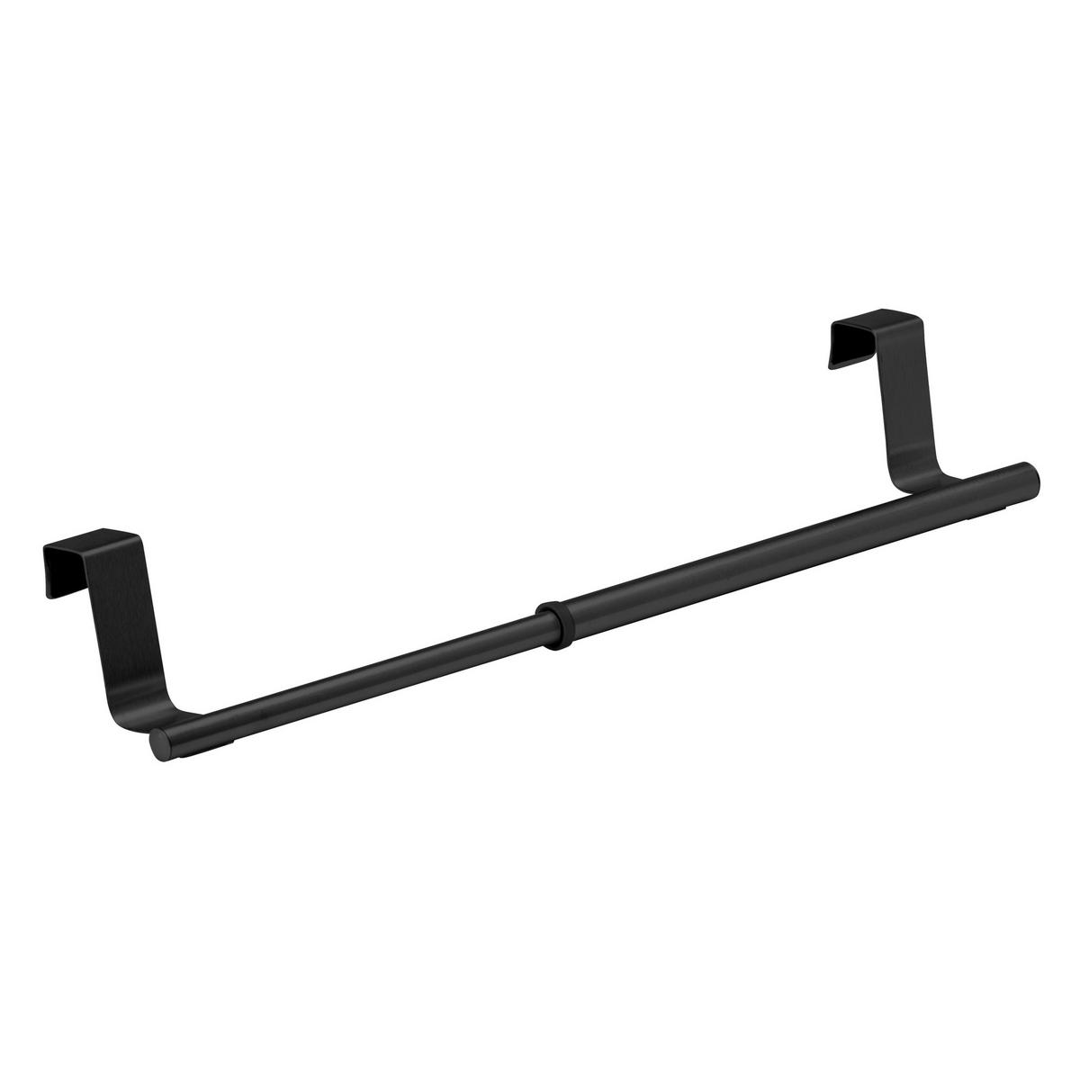 GESCHIRRTUCHHALTER zum Einhängen - Schwarz, Metall (60/6/7cm) - Wenko