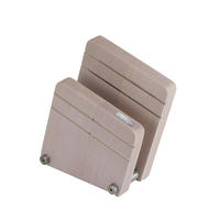 MESSERBLOCK Beige 20.5/11.5/20.5 cm AL09W - Beige, Holz (11.5/20.5/20.5cm) - ArteLegno