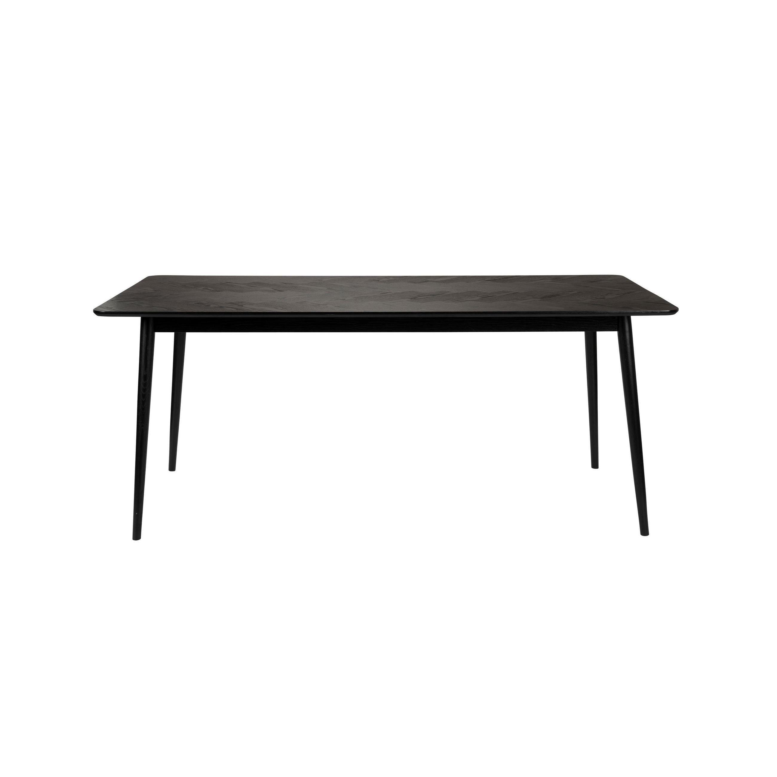 Housecraft Living Esstisch Schwarz 80x75x160 cm