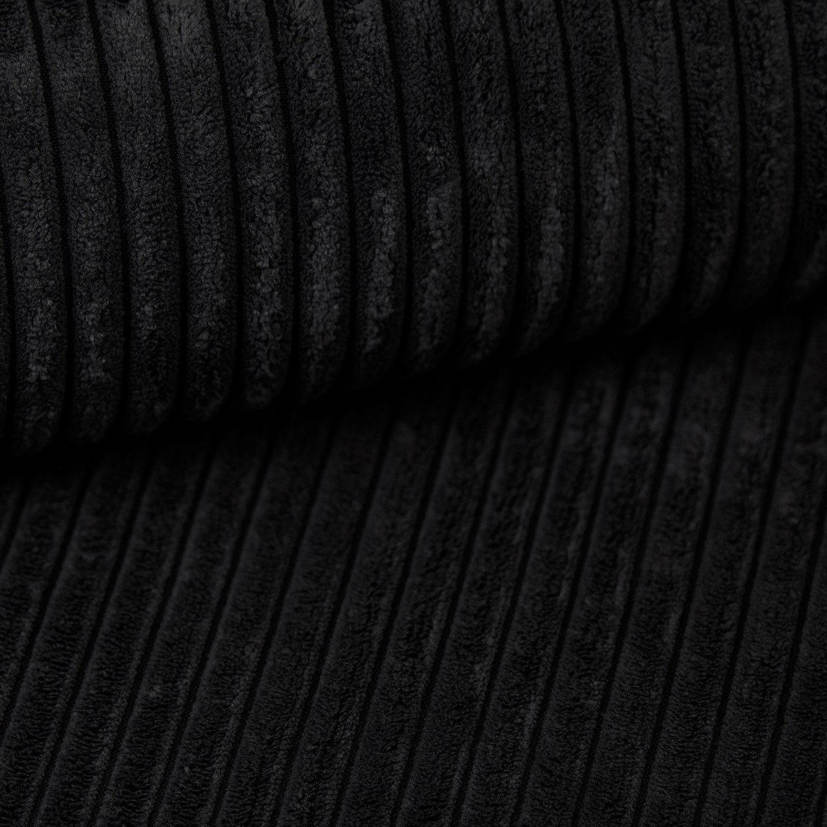 BOXBETT TAMI 120/200 in Cord Schwarz H3 - Schwarz, Holz/Holzwerkstoff (140/200cm) - Deine Möbel 24