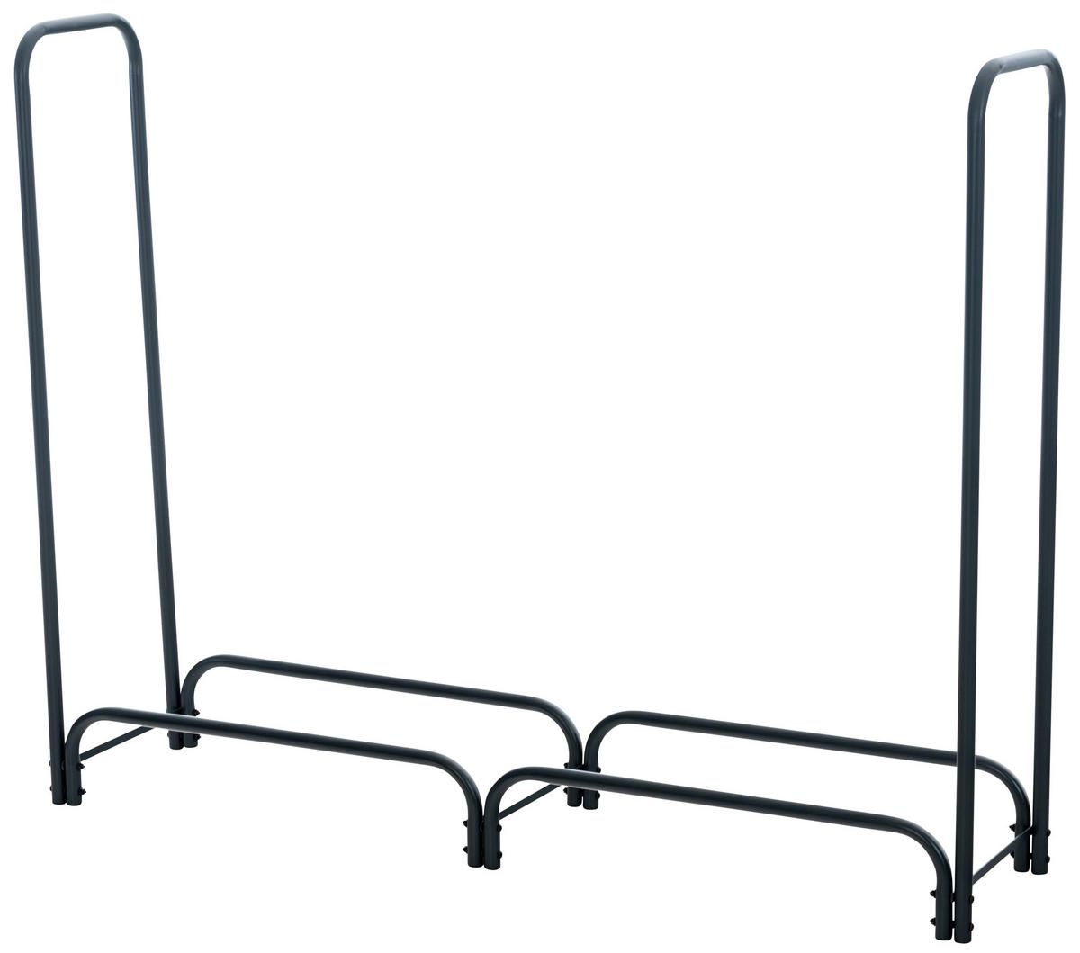 KAMINHOLZREGAL 150/36/120 cm Metall anthrazit - Anthrazit, Metall (150/120/36cm) - CLP