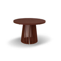 ESSTISCH LAMELLI Ausziehbar 110 - 210 / 110 x 76 cm - Braun, Holz (110/110/76cm) - MASSENO