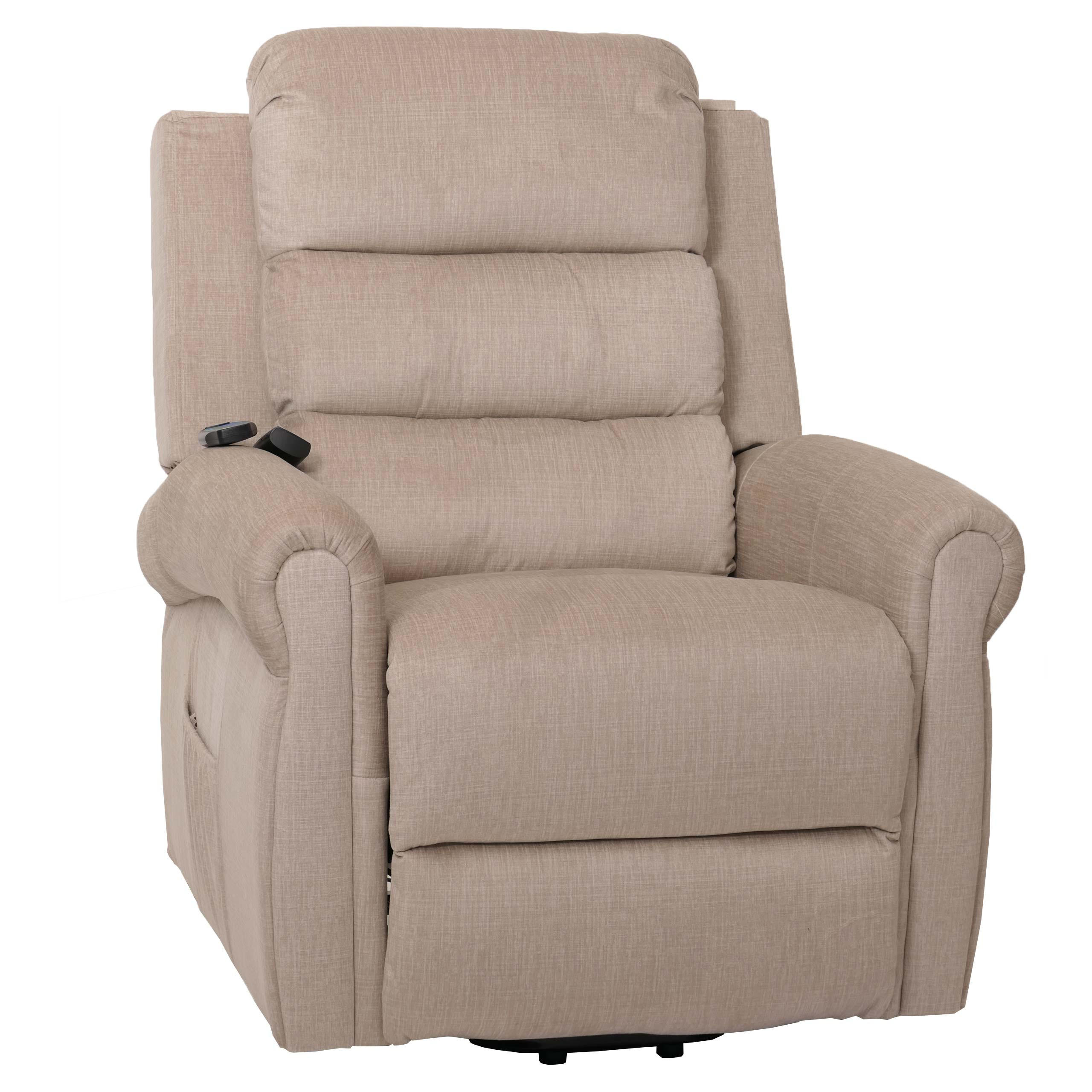 Berlinlodge Massagesessel Creme 86x138x168 cm