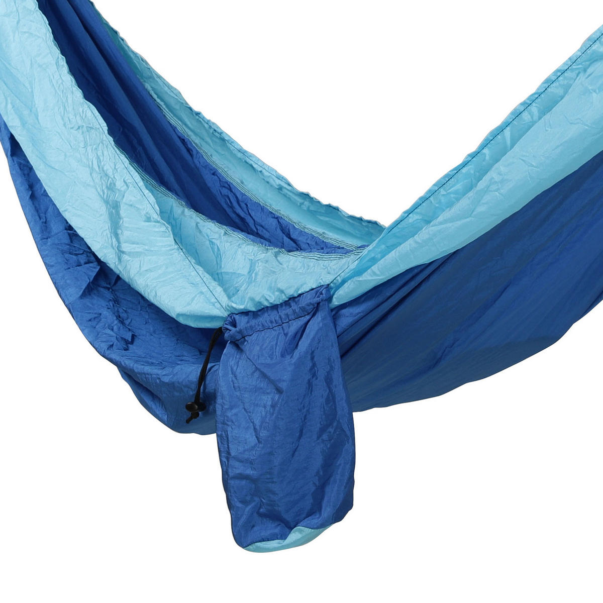 HÄNGEMATTE Camping Hellblau/Dunkelblau - Blau, Textil (200/1/300cm) - SVITA