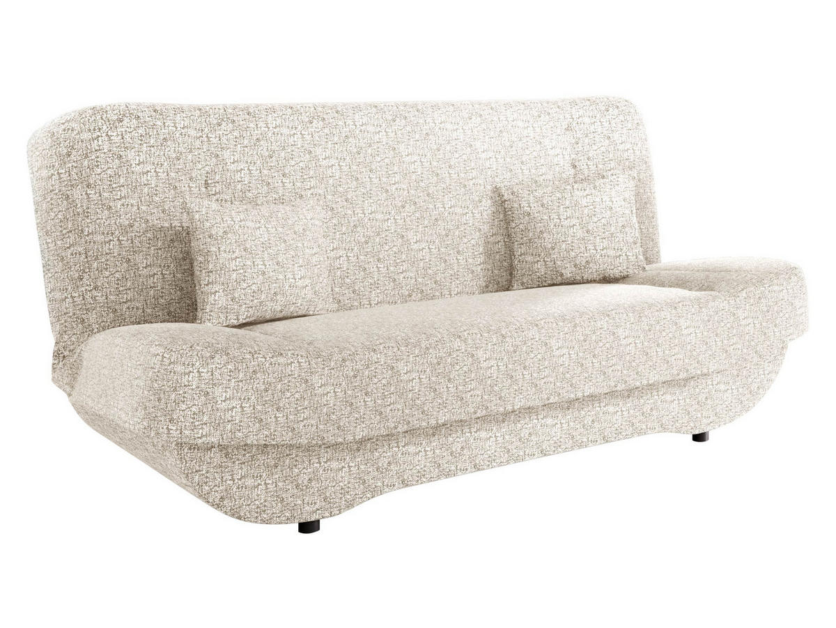 SCHLAFSOFA Pinto - Schwarz/Naturfarben, Holzwerkstoff/Kunststoff (190/94/90cm) - MIRJAN24