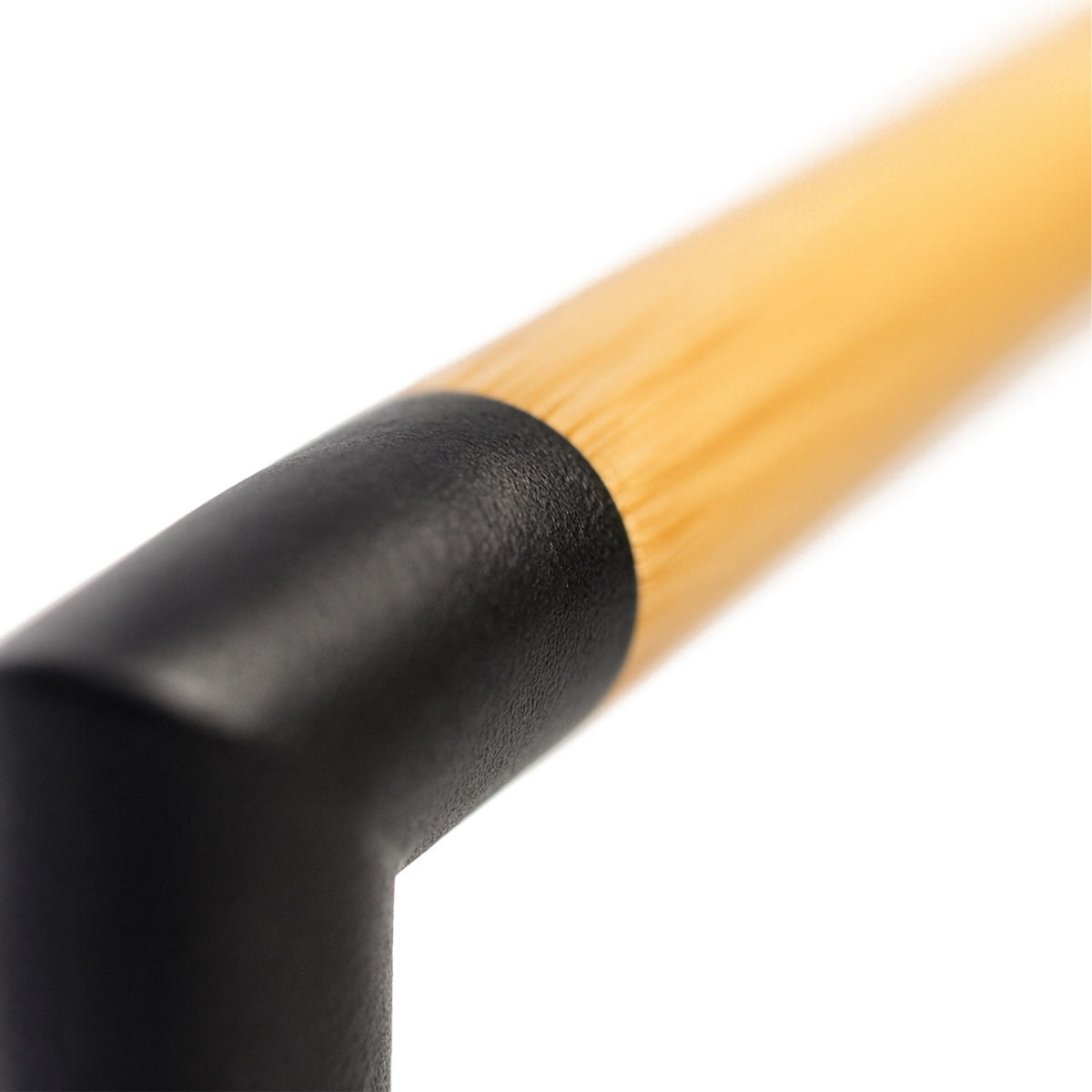 DRŽAČ ručnika - crna, drvo/metal (38.5/75/18cm) - Relaxdays