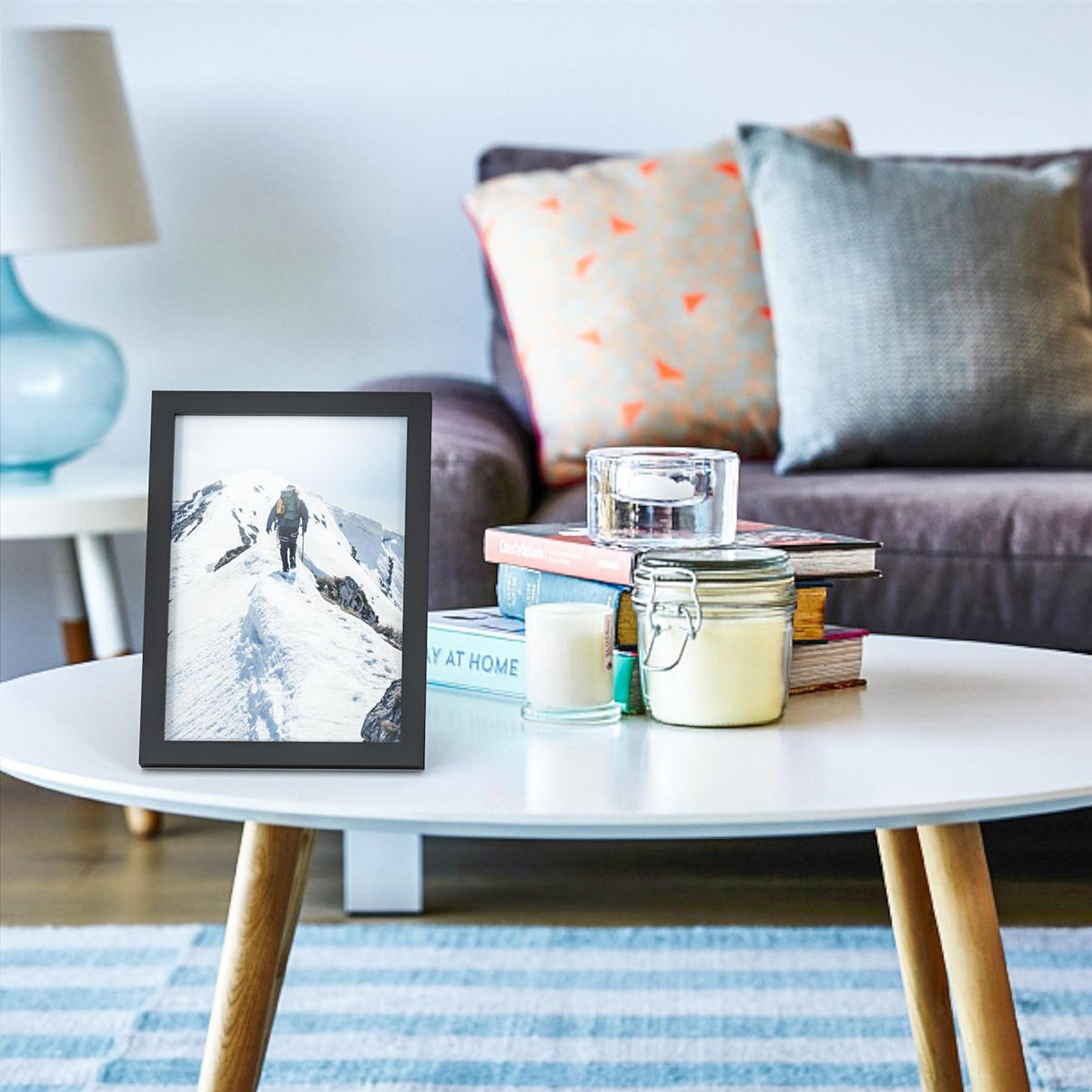 BILDERRAHMEN 32.5/23.8 cm - Schwarz, Glas (23.8/32.5/2cm) - Intirilife