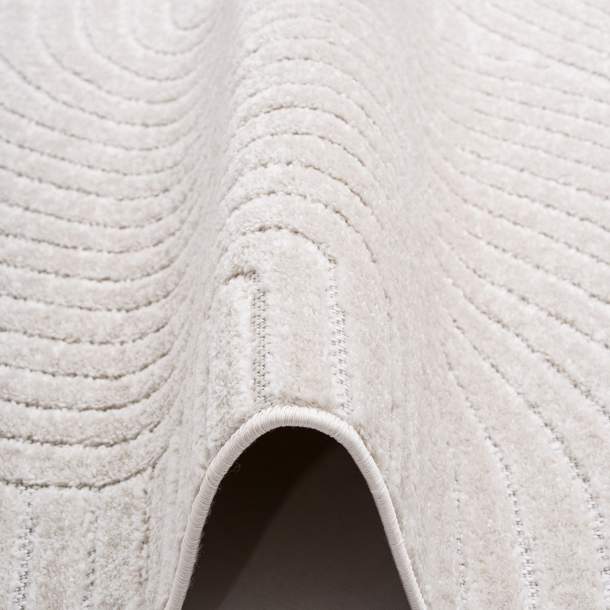 IN & OUTDOOR TEPPICH FLACHGEWEBE CLASSY - Creme, Textil (140/200cm) - Pergamon