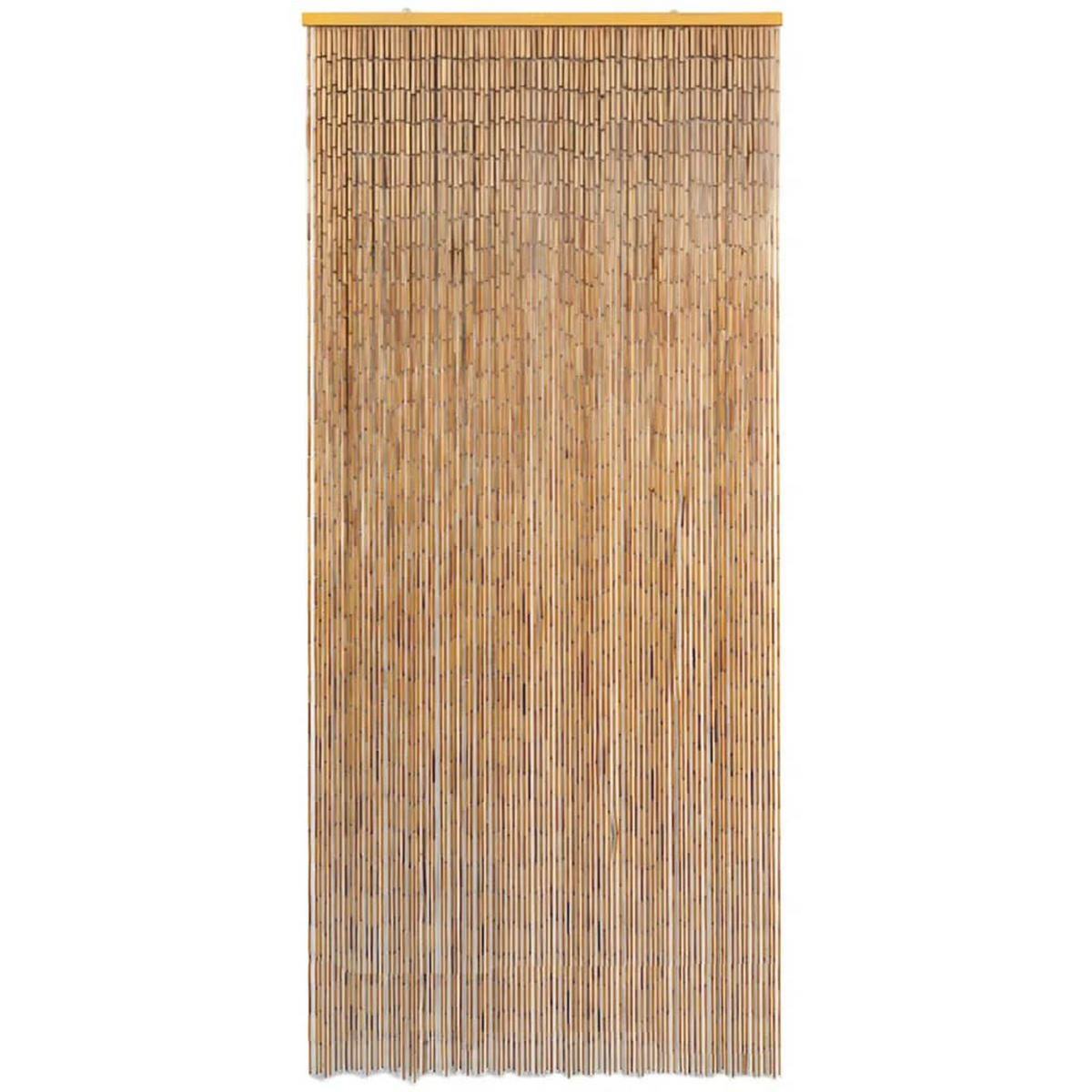 INSEKTENSCHUTZ Türvorhang Bambus 90/220 Cm - Braun, Naturmaterialien (90/220/220cm) - vidaXL