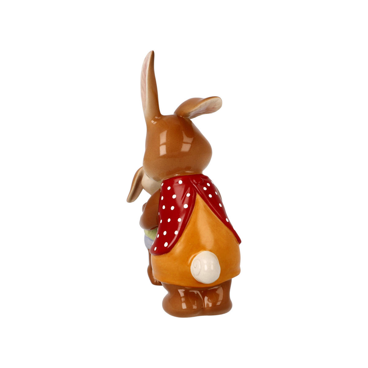 DEKOTIER Hasenfamilie Kleiner Schatz, Steingut, Bunt, 12 cm - Multicolor, Keramik (8.5/12/4cm) - Goebel