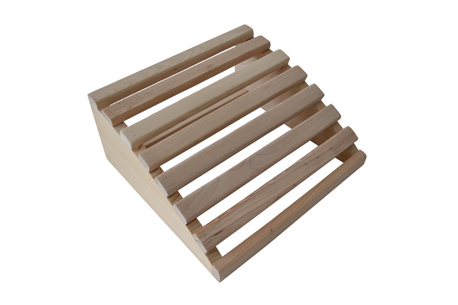 NACKENSTÜTZE SERI - Braun, Holz (13/29/30cm) - Home Deluxe
