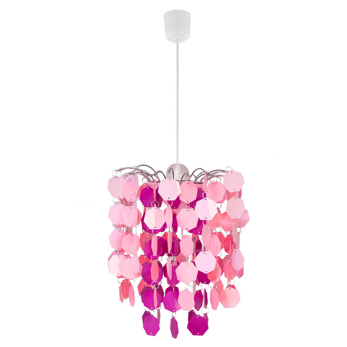 LED HÄNGELEUCHTE Metall Rosa - Rosa, Metall (32/32/40cm)