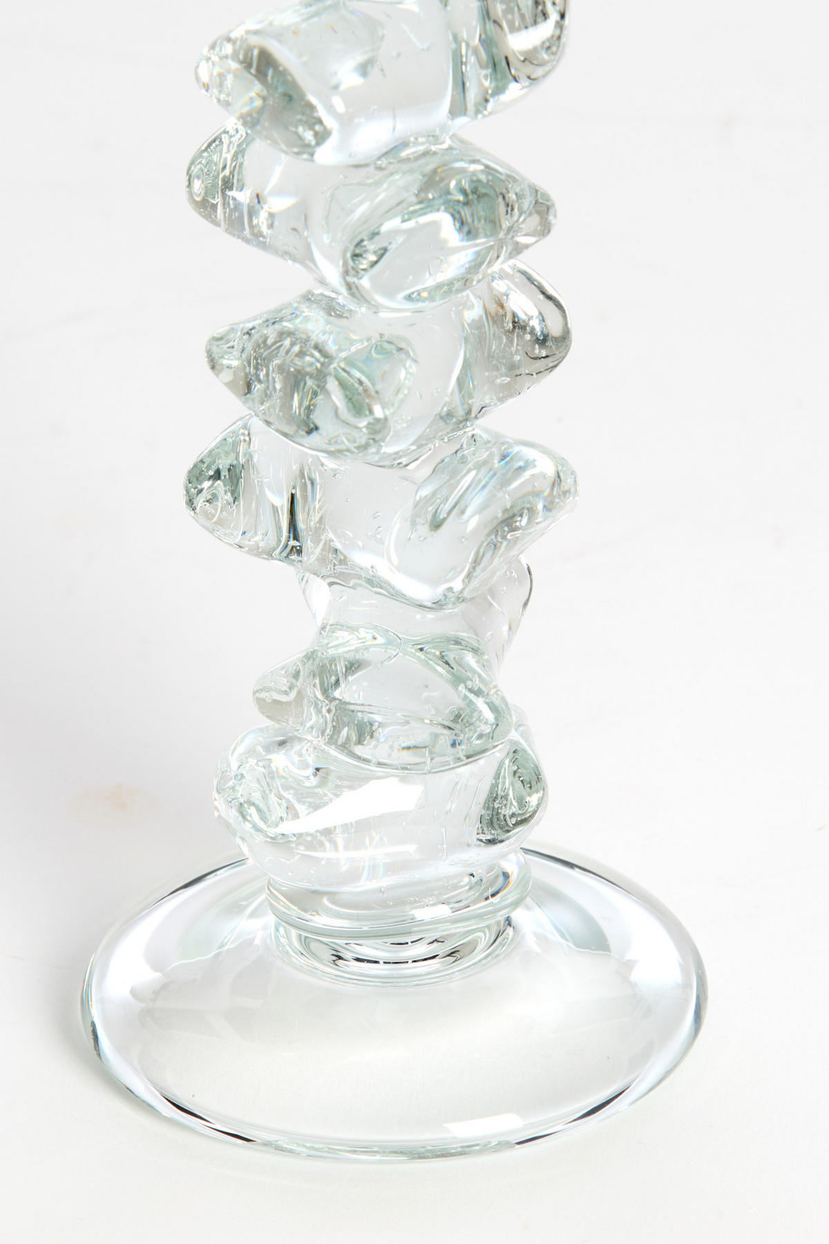 KERZENHALTER Estiva Hell Ø11/28,5 cm - Transparent, Glas (11/28.5/11cm) - Light & Living