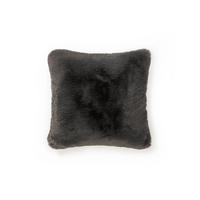 KISSENBEZUG Dave Anthrazit 45x45 cm - Anthrazit, Textil (45/45cm) - benuta Nest