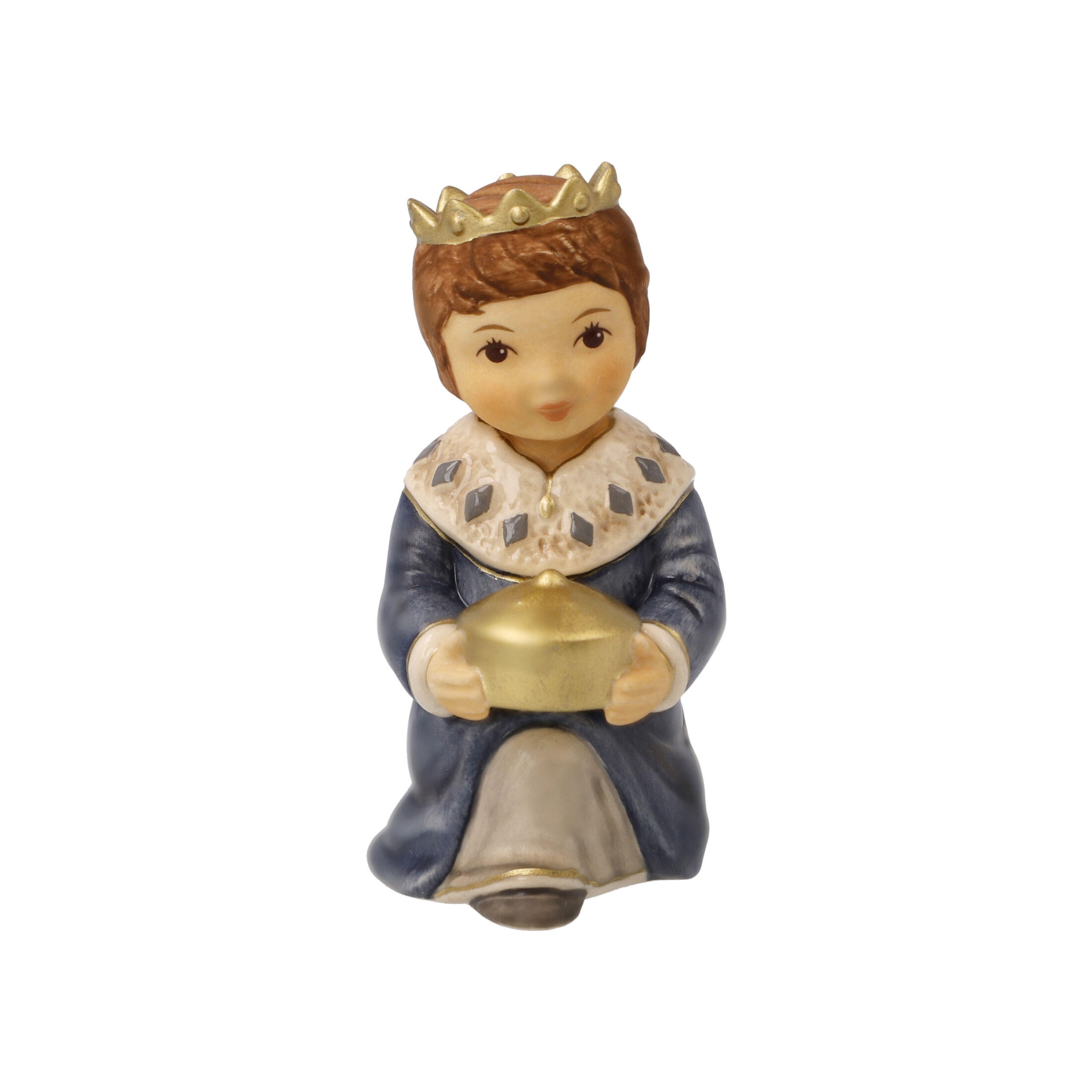 DEKOFIGUR Balthasar, Krippenfigur, Steingut, Bunt, 8.5 cm - Multicolor, Keramik (5.5/8.5/4cm) - Goebel