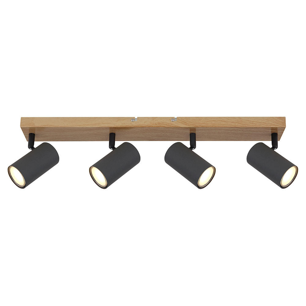 Globo Lighting Deckenleuchte Braun 6x12x56 cm