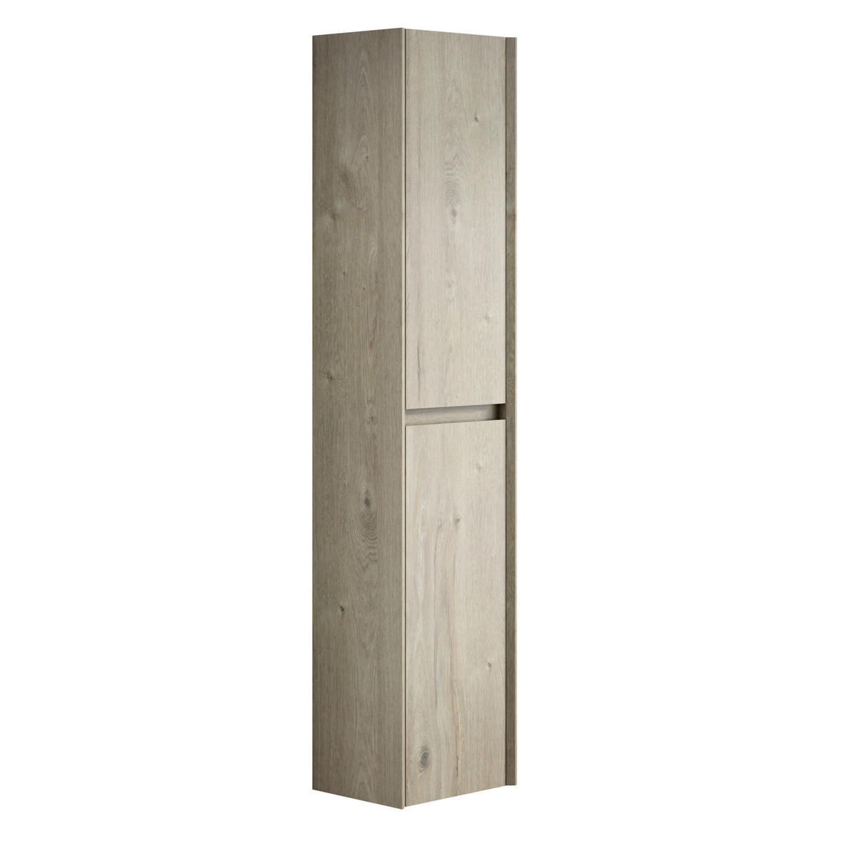 MIDISCHRANK 140 cm aus Sperrholz mit 2 Türen Gebrochenweiß - Creme, Holzwerkstoff (140/30/24cm) - Modenvie