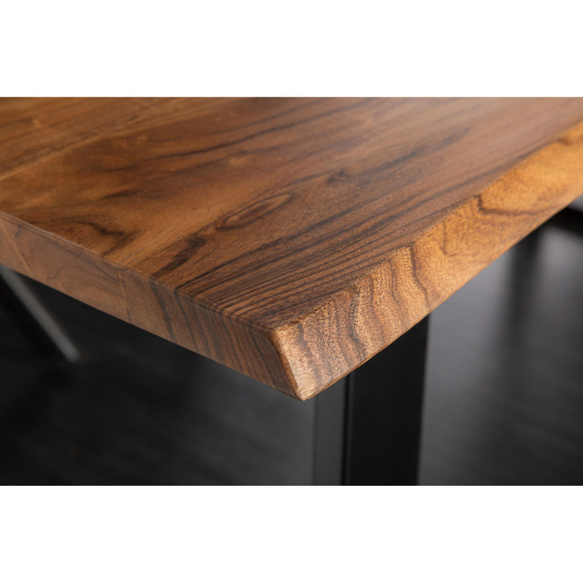 ESSTISCH MAMMUT Akazie 180cm - Braun, Holz (90/180/77cm) - riess-ambiente
