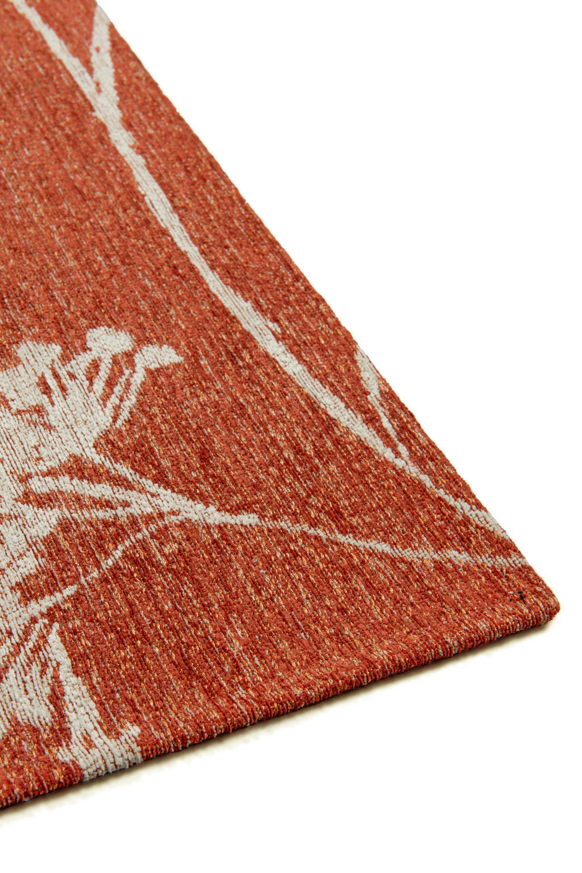 TEPPICH modern Flachgewebe BASIL Rot 170x240 cm - Rot, Textil (170/240cm) - Novatrend