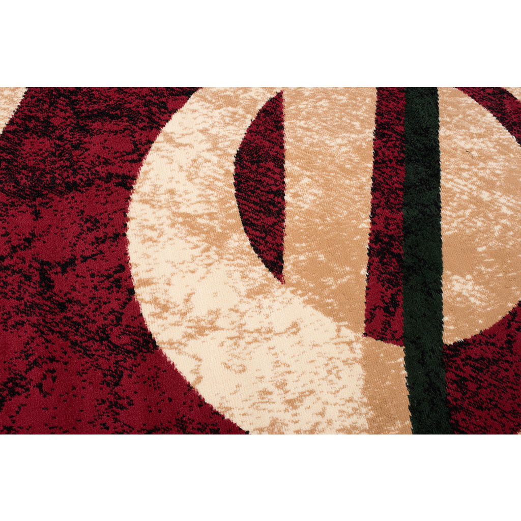 Thumbnail - Tapiso Teppich, Rot, Creme, Textil, 60x100 cm, in verschiedenen Größen erhältlich, pflegeleicht, Teppiche & Böden, Teppi...