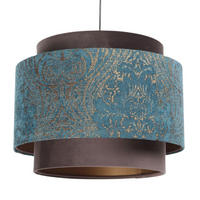 HÄNGELEUCHTE Gold 40/31 cm - Braun, Kunststoff (40/1/31cm) - ONZENO