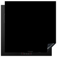 HERDABDECKPLATTE Schwarz Induktionsmatte 78x78 cm - Schwarz, Kunststoff (78/78/0.2cm) - MuchoWow