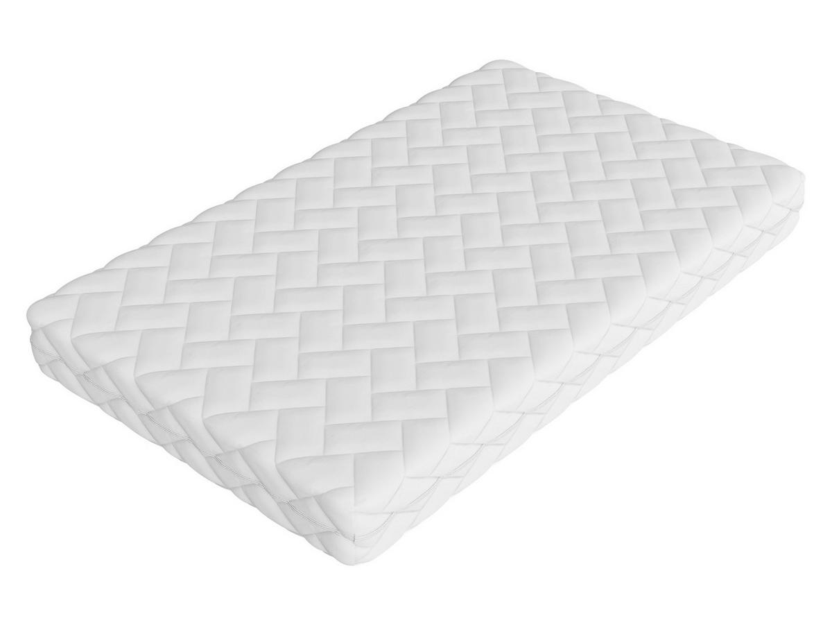 FEDERKERNMATRATZE Gemini 18 cm - Weiß, Textil (120/200cm) - MIRJAN24