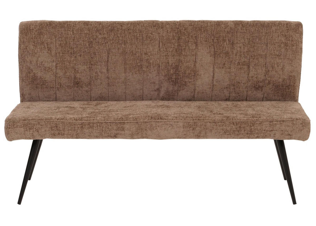 SITZBANK Braun - Dunkelgrau/Braun, Textil (160/90/60cm) - MCW