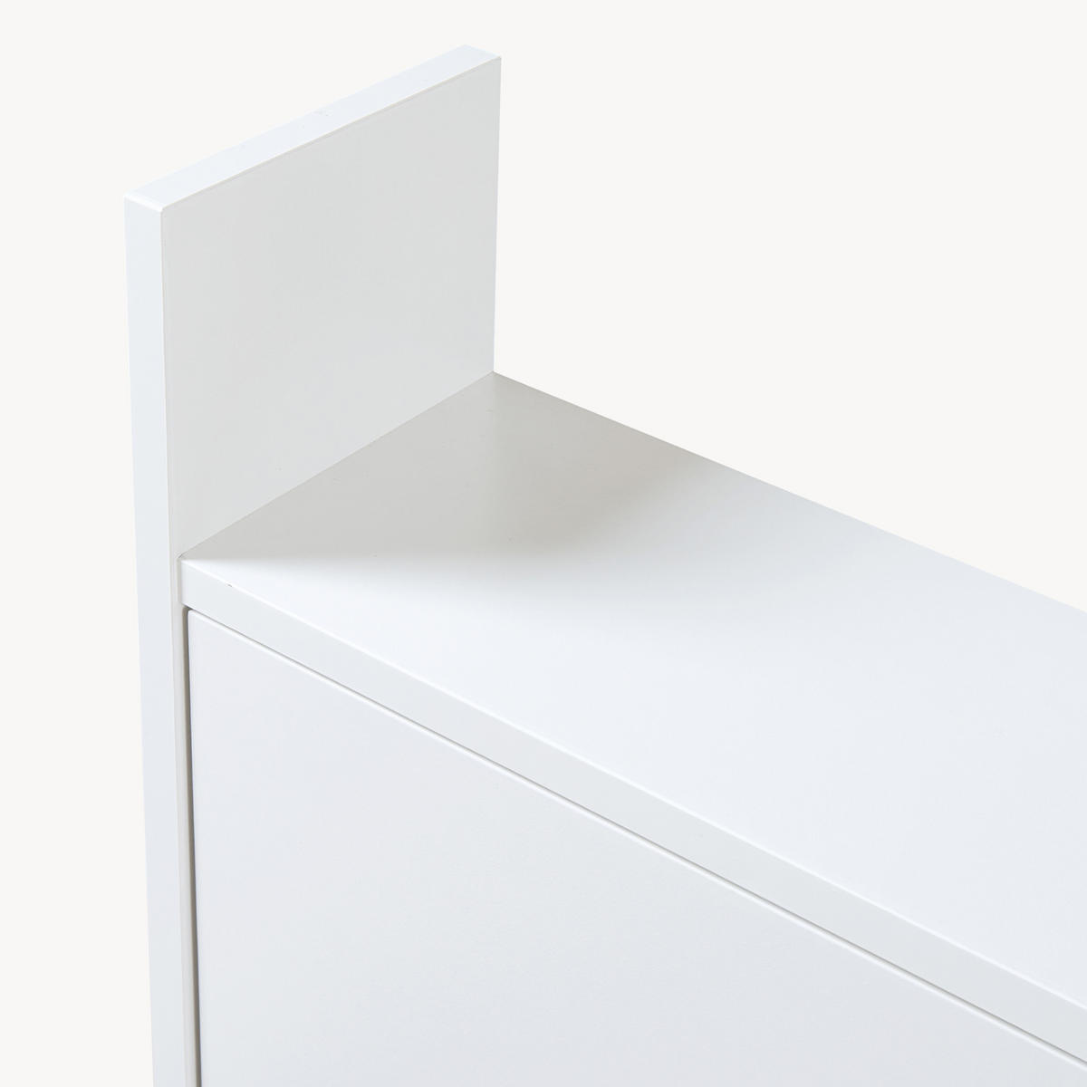 NÁSTĚNNÝ STŮL Rautalampi - bílá, kompozitní dřevo (83/48/14.5cm) - [en.casa]