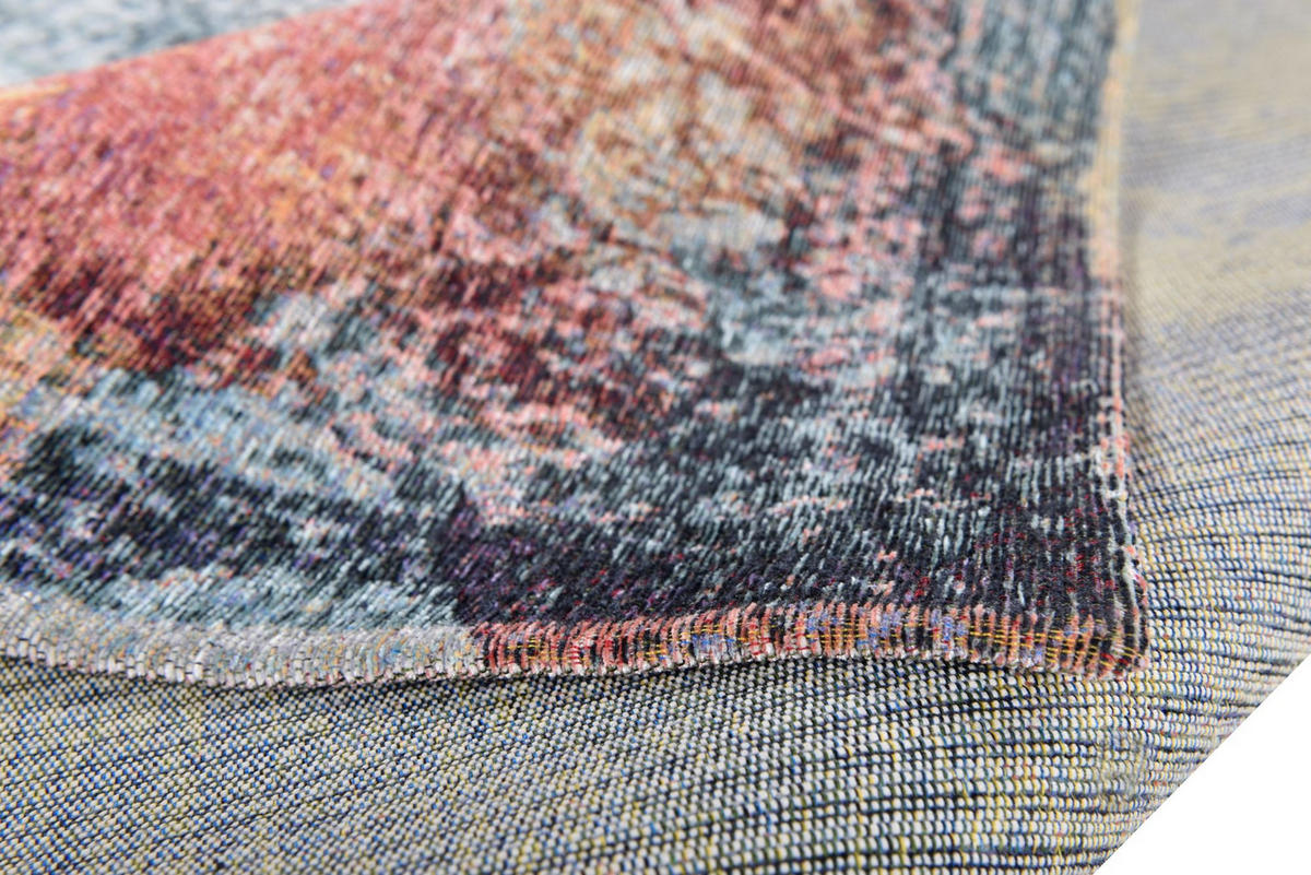 FLACHWEBETEPPICH Cosima 80x160 cm - Multicolor, Textil (80/160cm) - Gino Falcone