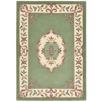 HANDTUFTTEPPICH Bloomingville 190x300 cm - Grün, Textil (190/300cm) - THEKO