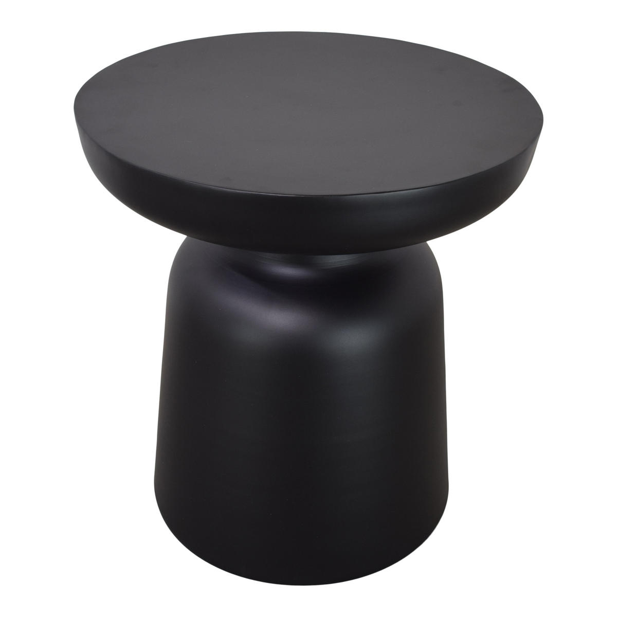 BEISTELLTISCH Irmo - Schwarz, Metall (40/40/43cm) - LOFT42