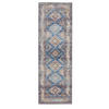 VINTAGE-LÄUFER George waschbar 80x240 cm - Blau, Kunststoff (80/240cm) - benuta