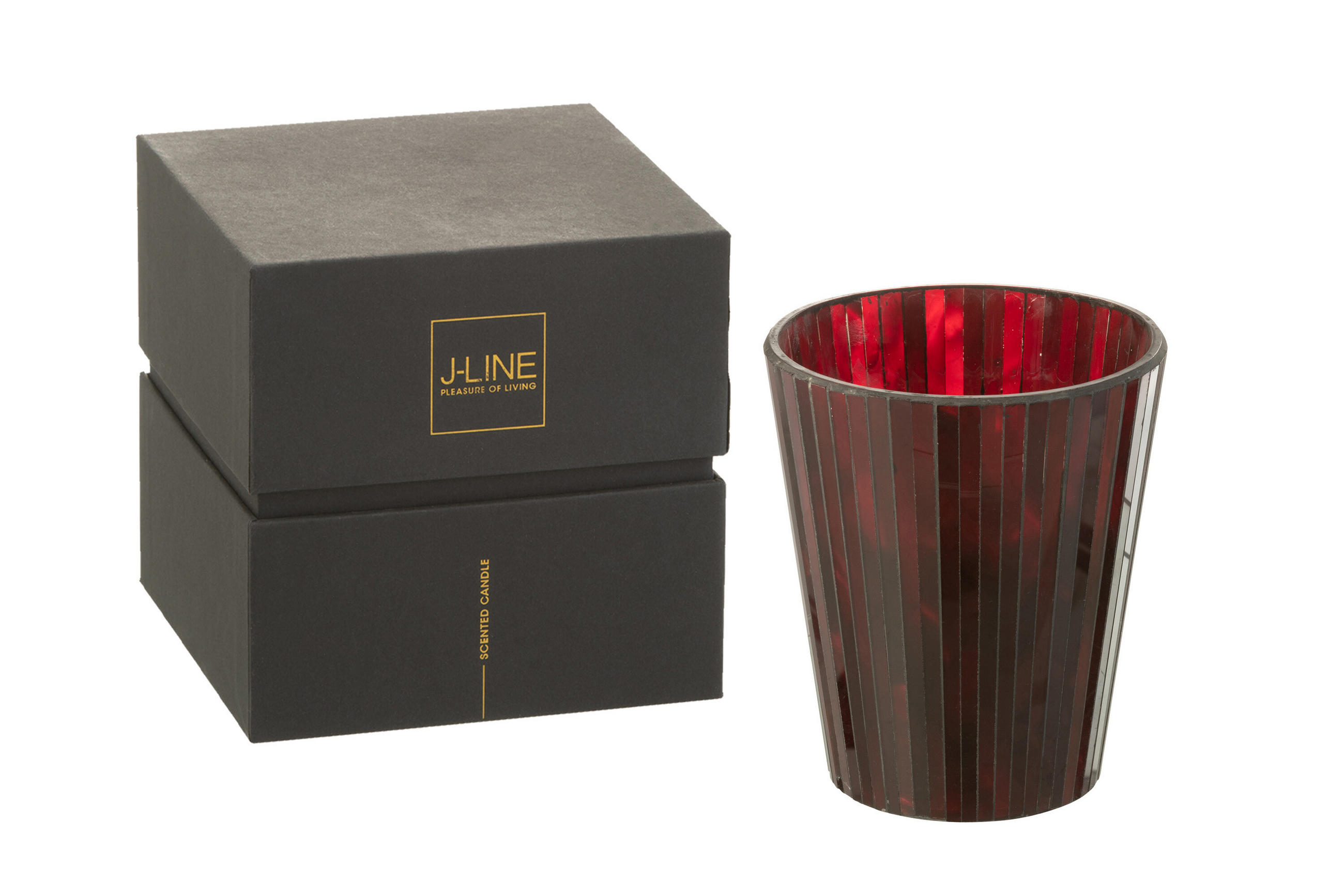 J-Line Duftkerze Rot 18.5 cm