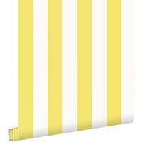TAPETE Streifen 53 cm x 10.05 m - Gelb, Papier (53/1000cm) - ESTAhome