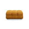 POUF Kendal aus Samt senf - Dunkelgelb, Textil (104/45/72cm) - Micadoni