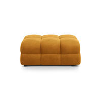 POUF Kendal aus Samt senf - Dunkelgelb, Textil (104/45/72cm) - Micadoni