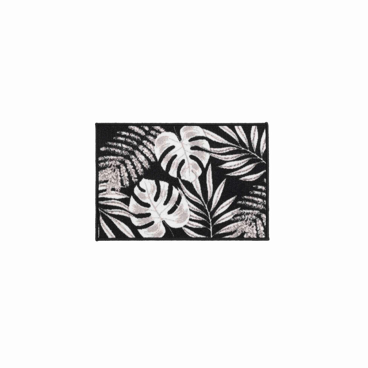 TEPPICH Amber 40/60 cm - Schwarz, Kunststoff (40/60cm) - Douceur d´intérieur