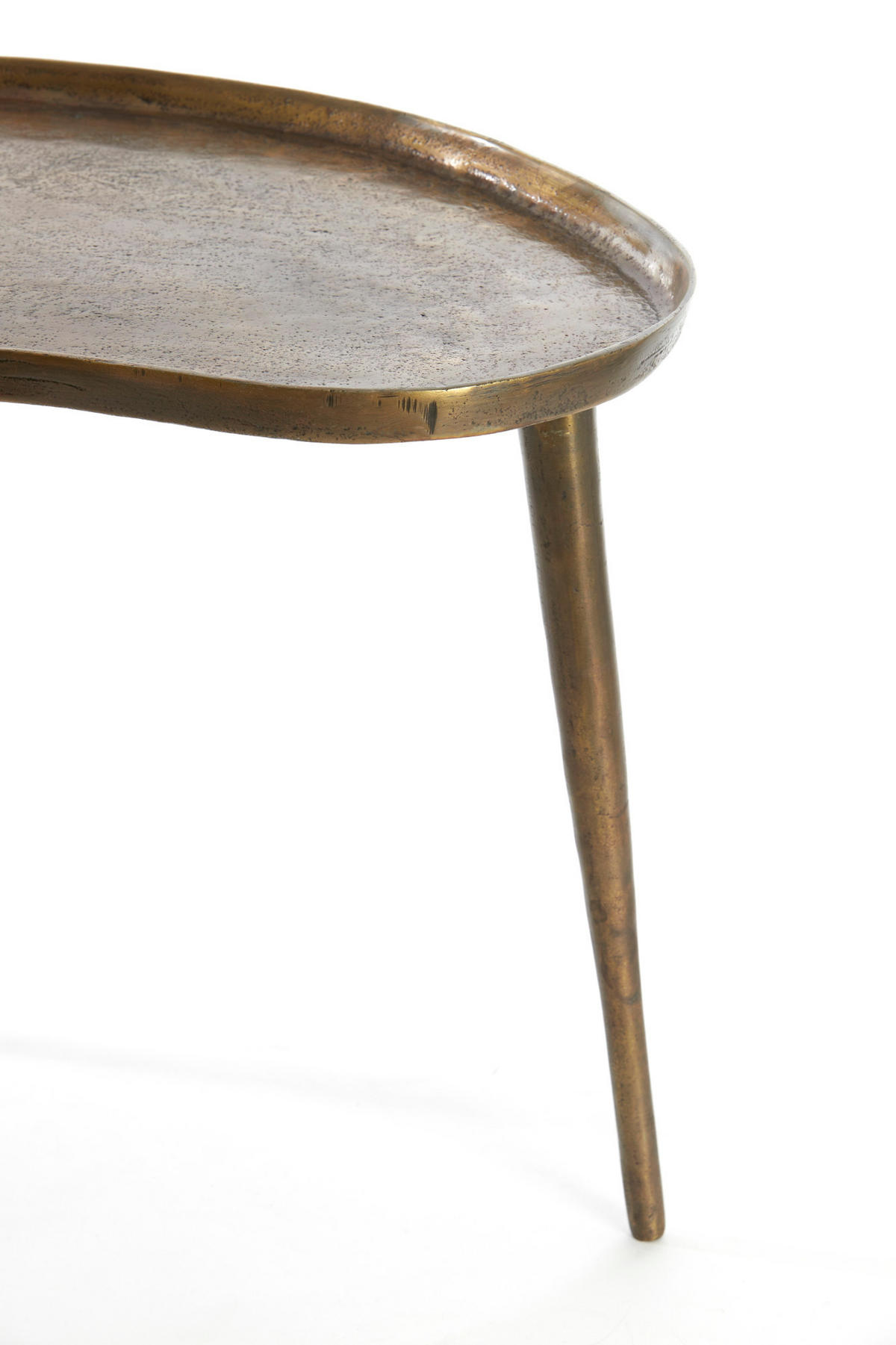 BEISTELLTISCH Lienz Bronze 67/49/41 cm - Bronzefarben, Metall (67/49/41cm) - Light & Living